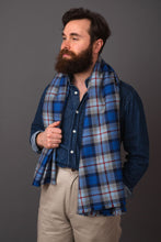 Load image into Gallery viewer, Lightweight Tartan Shawl